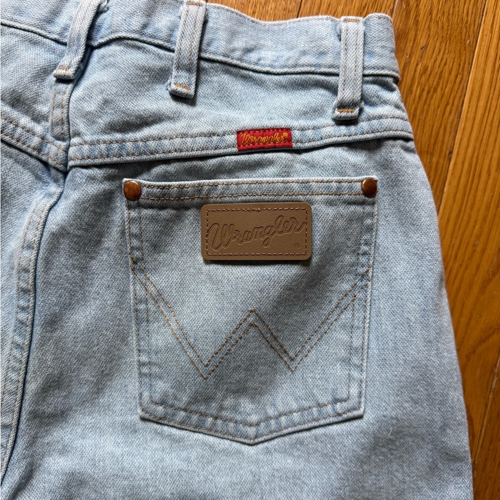 Wrangler Cowboy Cut Light Blue Denim Jeans